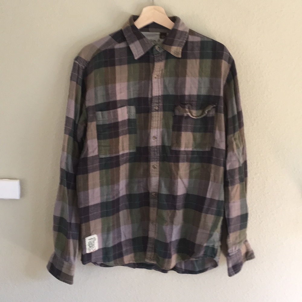 Matix Snap Button Down Shirt L